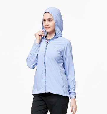 女彈性透氣抗UV輕薄外套