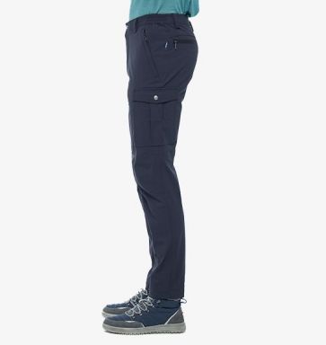 男彈性貼袋保暖耐磨機能褲